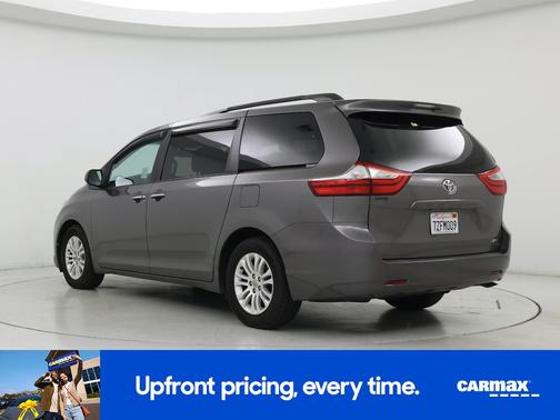 Gray 2017 Toyota Sienna XLE