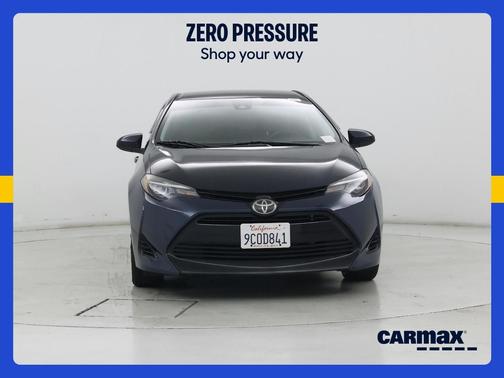Blue 2018 Toyota Corolla LE