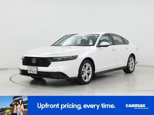 White 2023 Honda Accord LX
