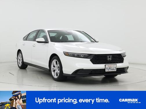 White 2023 Honda Accord LX