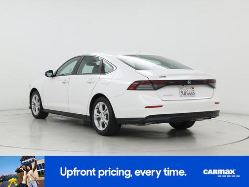 White 2023 Honda Accord LX