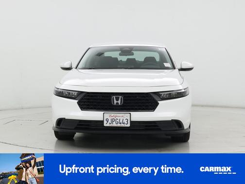 White 2023 Honda Accord LX