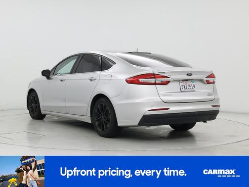 Silver 2019 Ford Fusion Hybrid SE