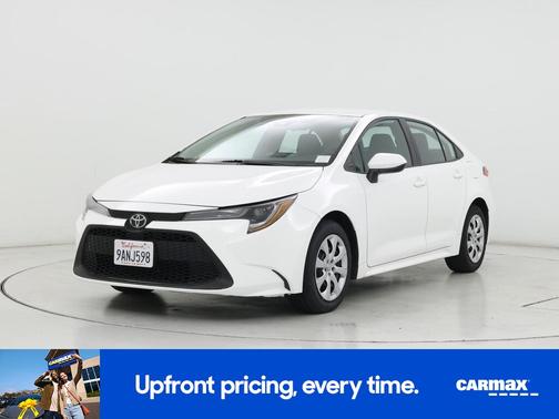 White 2022 Toyota Corolla LE