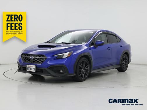Blue 2022 Subaru WRX Premium