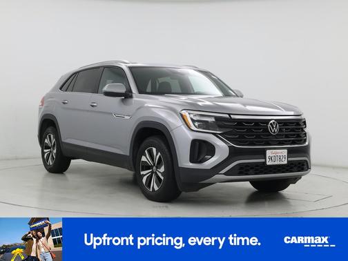 Silver 2024 Volkswagen Atlas Cross Sport SE