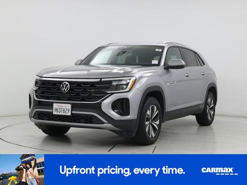 Silver 2024 Volkswagen Atlas Cross Sport SE