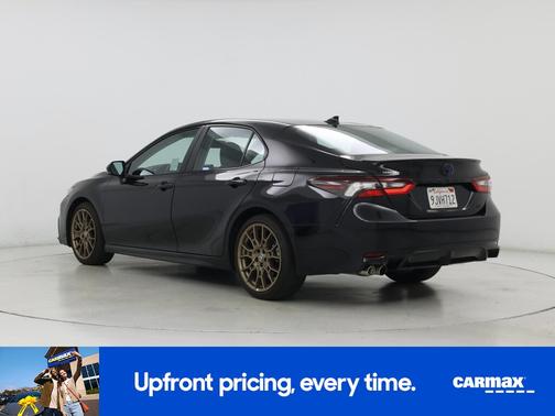 Black 2024 Toyota Camry Hybrid SE Night Shade