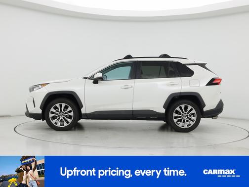 White 2021 Toyota RAV4 XLE Premium