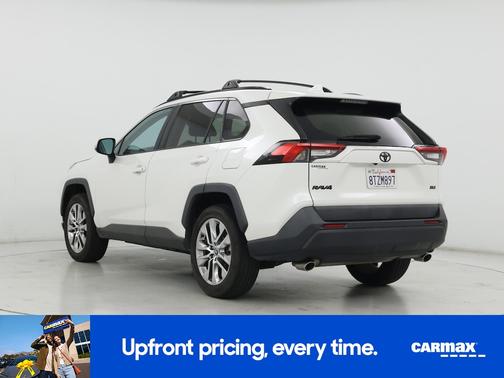 White 2021 Toyota RAV4 XLE Premium