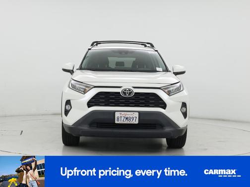 White 2021 Toyota RAV4 XLE Premium