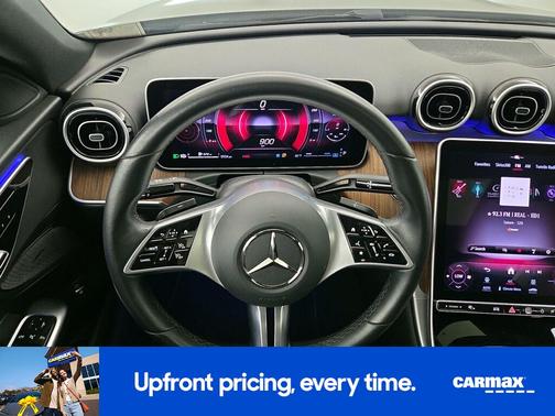 Black 2024 Mercedes-Benz C-Class