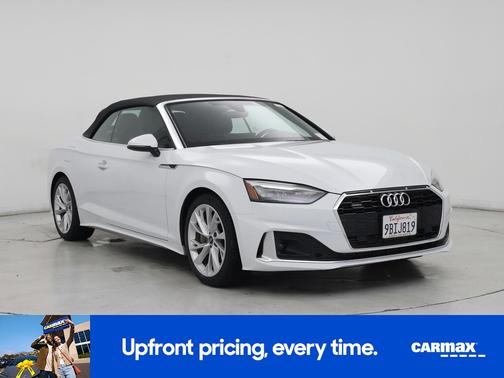 White 2022 Audi A5 Premium