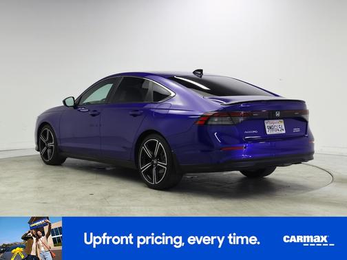 Blue 2024 Honda Accord Hybrid Sport