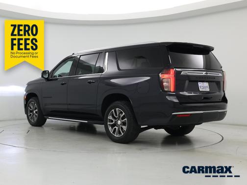Gray 2022 Chevrolet Suburban LT
