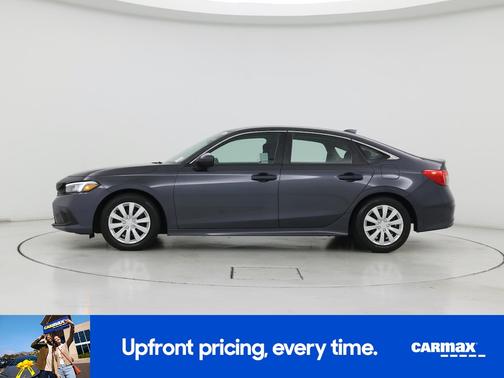 Blue 2023 Honda Civic LX