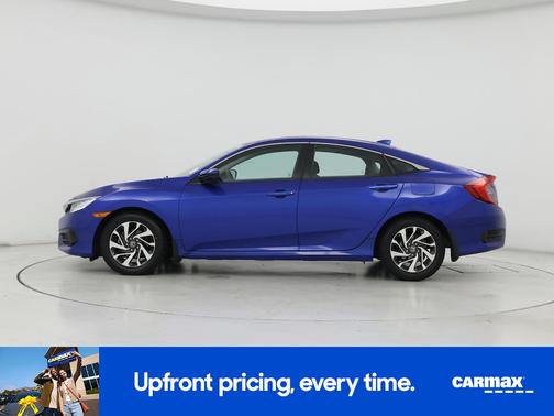 Blue 2018 Honda Civic EX