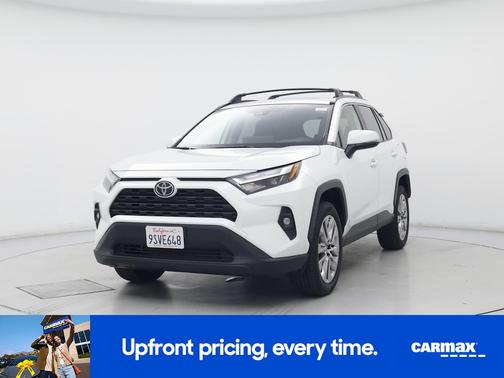 White 2025 Toyota RAV4 XLE Premium