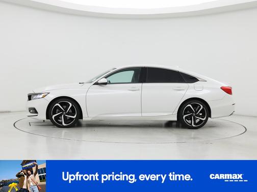 White 2018 Honda Accord Sport