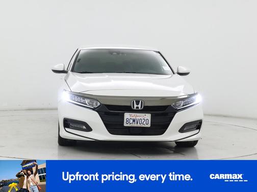 White 2018 Honda Accord Sport