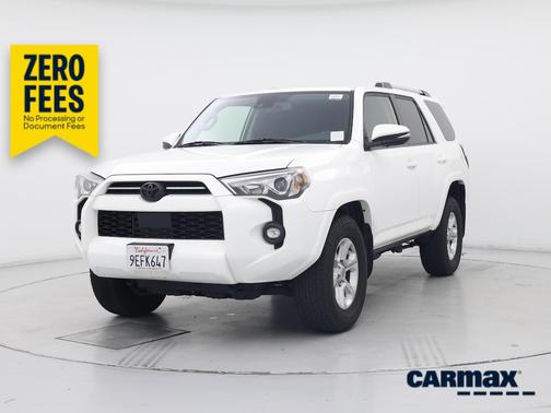 White 2023 Toyota 4Runner SR5 Premium