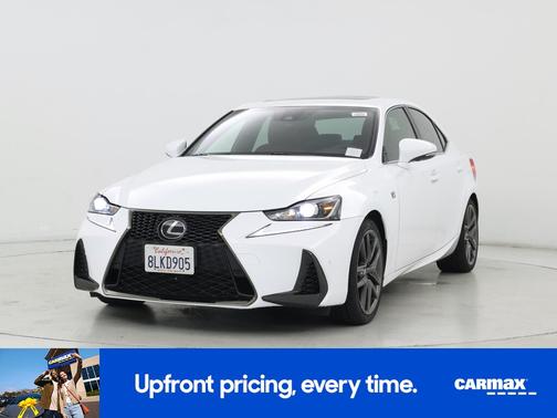 White 2019 Lexus IS 300 F-Sport