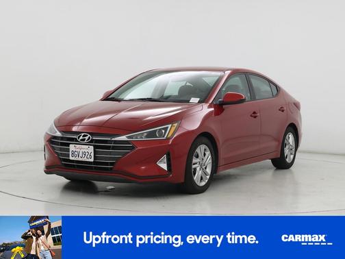 Red 2019 Hyundai ELANTRA SEL