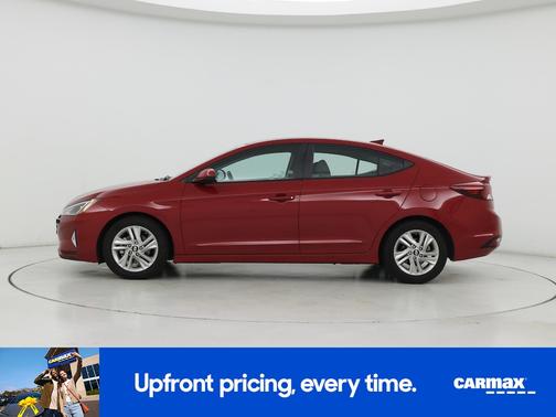 Red 2019 Hyundai ELANTRA SEL