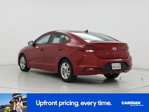 Red 2019 Hyundai ELANTRA SEL