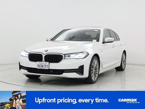 White 2021 BMW 530e
