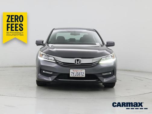 Gray 2017 Honda Accord EX-L