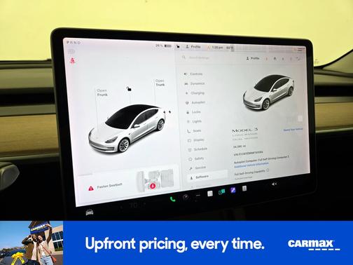 White 2021 Tesla Model 3 Long Range
