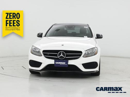 White 2018 Mercedes-Benz C-Class