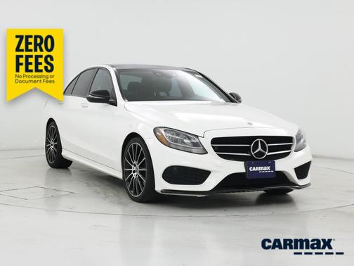 White 2018 Mercedes-Benz C-Class