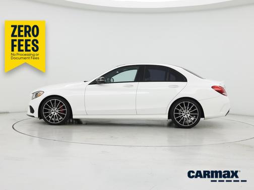 White 2018 Mercedes-Benz C-Class