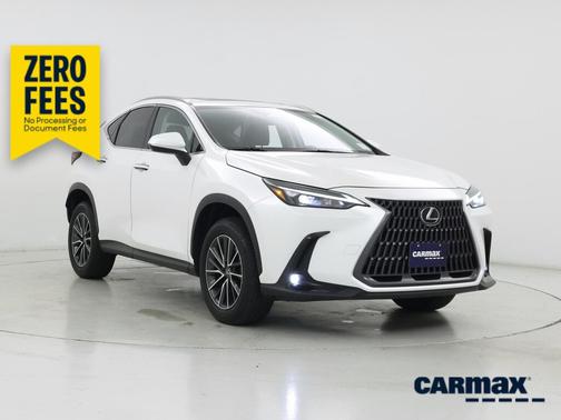 White 2024 Lexus NX 350
