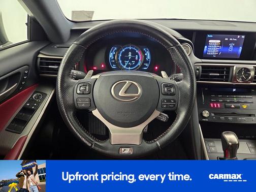 Black 2018 Lexus IS 300 F-Sport