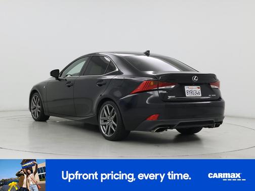 Black 2018 Lexus IS 300 F-Sport