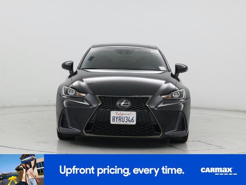 Black 2018 Lexus IS 300 F-Sport