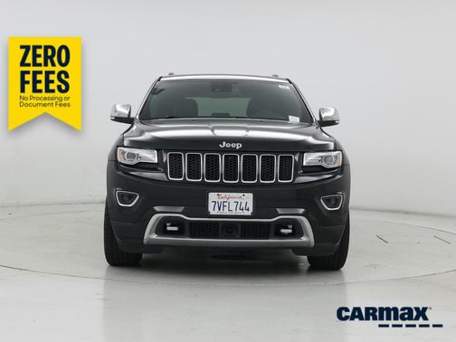 Black 2016 Jeep Grand Cherokee Overland