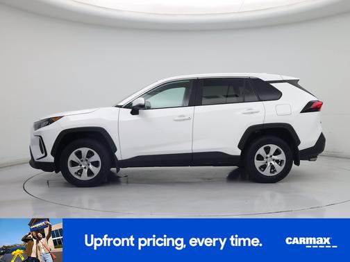 White 2022 Toyota RAV4 LE