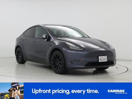 Gray 2022 Tesla Model Y Long Range