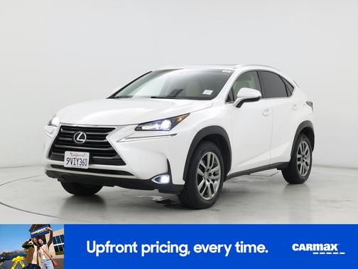 White 2016 Lexus NX 200t