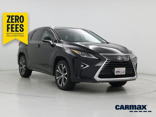 Black 2019 Lexus RX 350