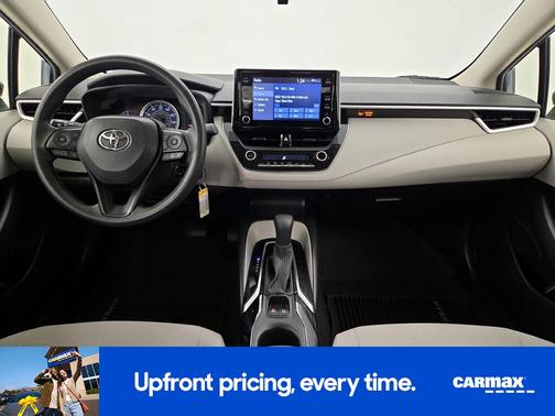 Blue 2020 Toyota Corolla LE