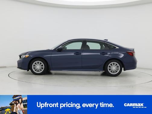 Blue 2025 Honda Civic LX