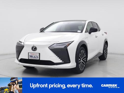 White 2024 Lexus RZ 300e Luxury