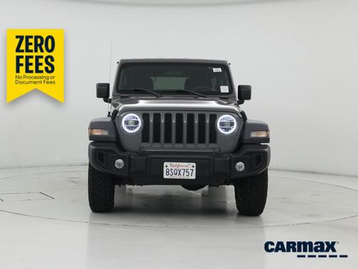 Gray 2020 Jeep Wrangler Unlimited Sport