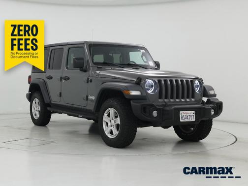 Gray 2020 Jeep Wrangler Unlimited Sport