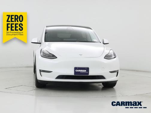 White 2021 Tesla Model Y Long Range